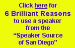 San Diego Public Speakers